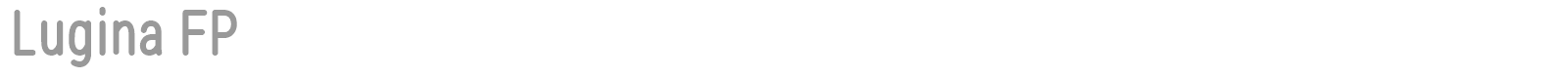 Lugina font preview